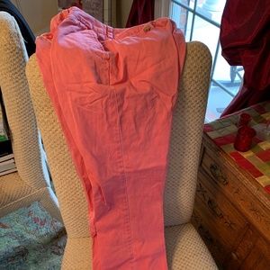 pink vineyard vines mens pants 33/30